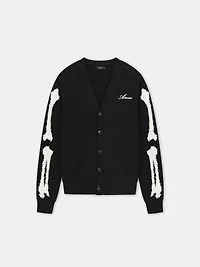 BONES CARDIGAN - Black