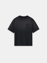MA QUAD OVERSIZED TEE - Black