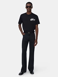 AMIRI CRYSTAL SCRIPT TEE - BLACK