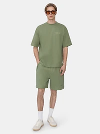 AMIRI EMBROIDERED SHORT - OLIVE