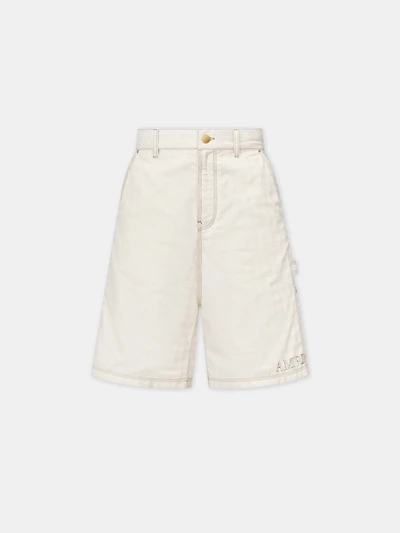 MA QUAD WORK SHORT - Alabaster