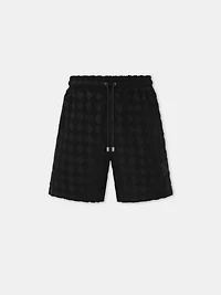 MA QUAD TOWELING SHORT - Black