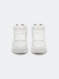 WOMEN - WOMEN'S CRYSTAL MA-1 White
