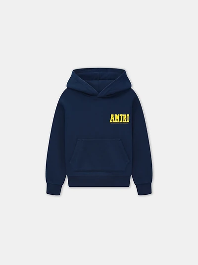 KIDS - KIDS' AMIRI TIGER HOODIE Midnight Blue