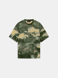 CAMO OVERSIZED TEE - Green