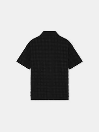 MA QUAD TOWELING POLO - Black
