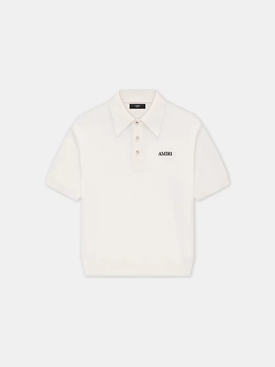 AMIRI SPIRIT POLO - Alabaster