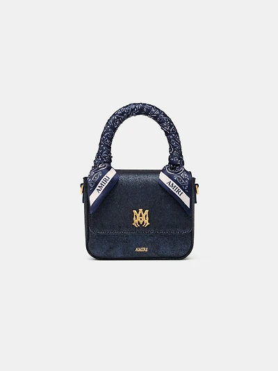 WOMEN - WOMEN'S DENIM NANO MA BAG - WET SHIMMER