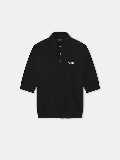 AMIRI SPIRIT POLO - Black