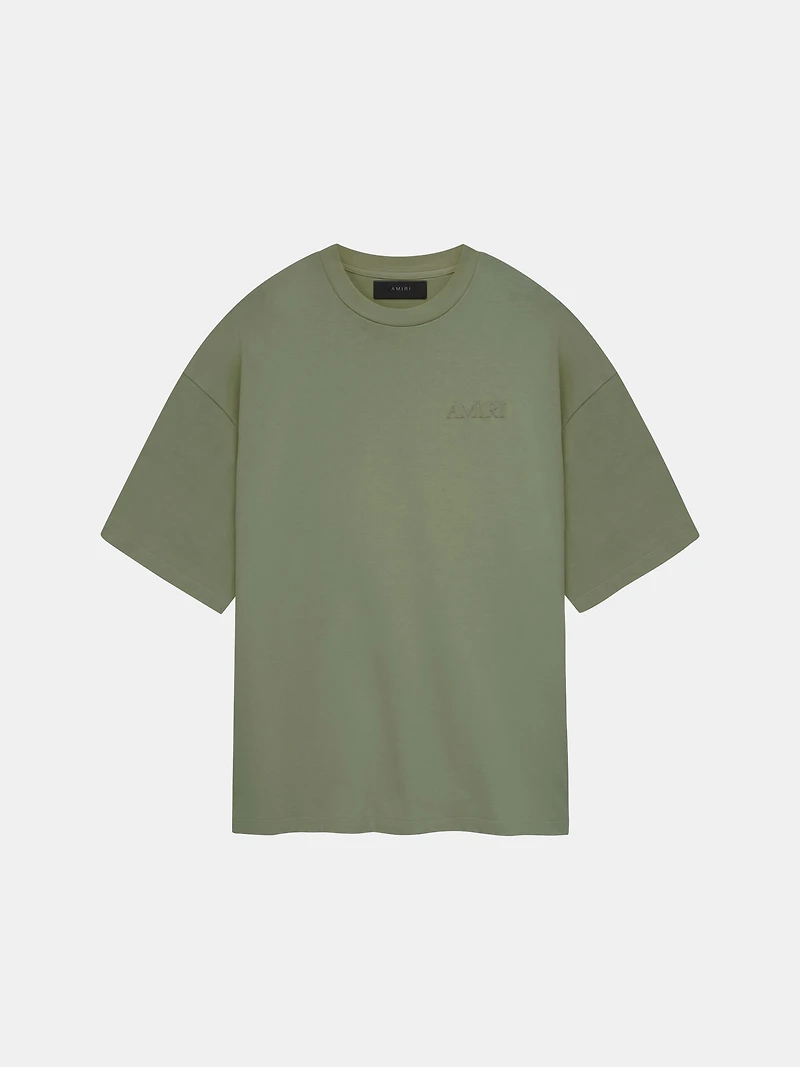 AMIRI OVERSIZED TEE - OLIVE