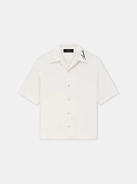 AMIRI CAMP SHIRT - Alabaster