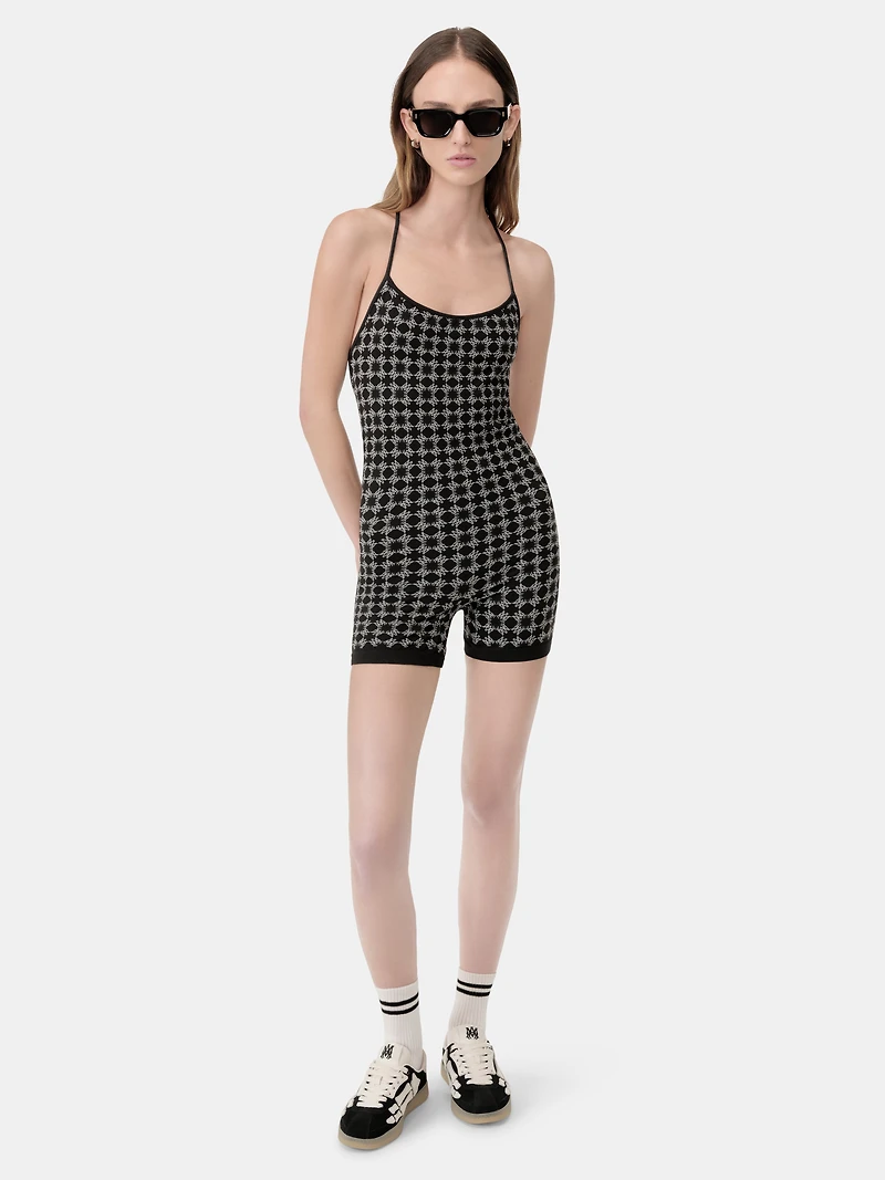 WOMEN - WOMEN'S MA QUAD SEAMLESS ROMPER Black