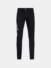 CURSIVE AMIRI CRYSTAL JEAN - BLACK
