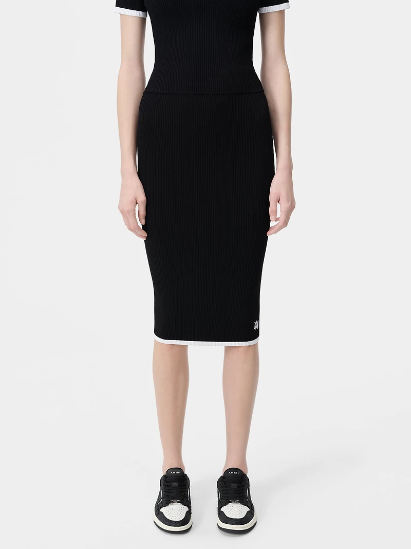 WOMEN - WOMEN'S MA MIDI SKIRT Black