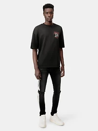 AMIRI BULL OVERSIZED TEE - Black