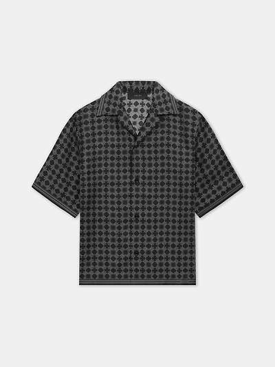 MA QUAD BOWLING SHIRT - Black
