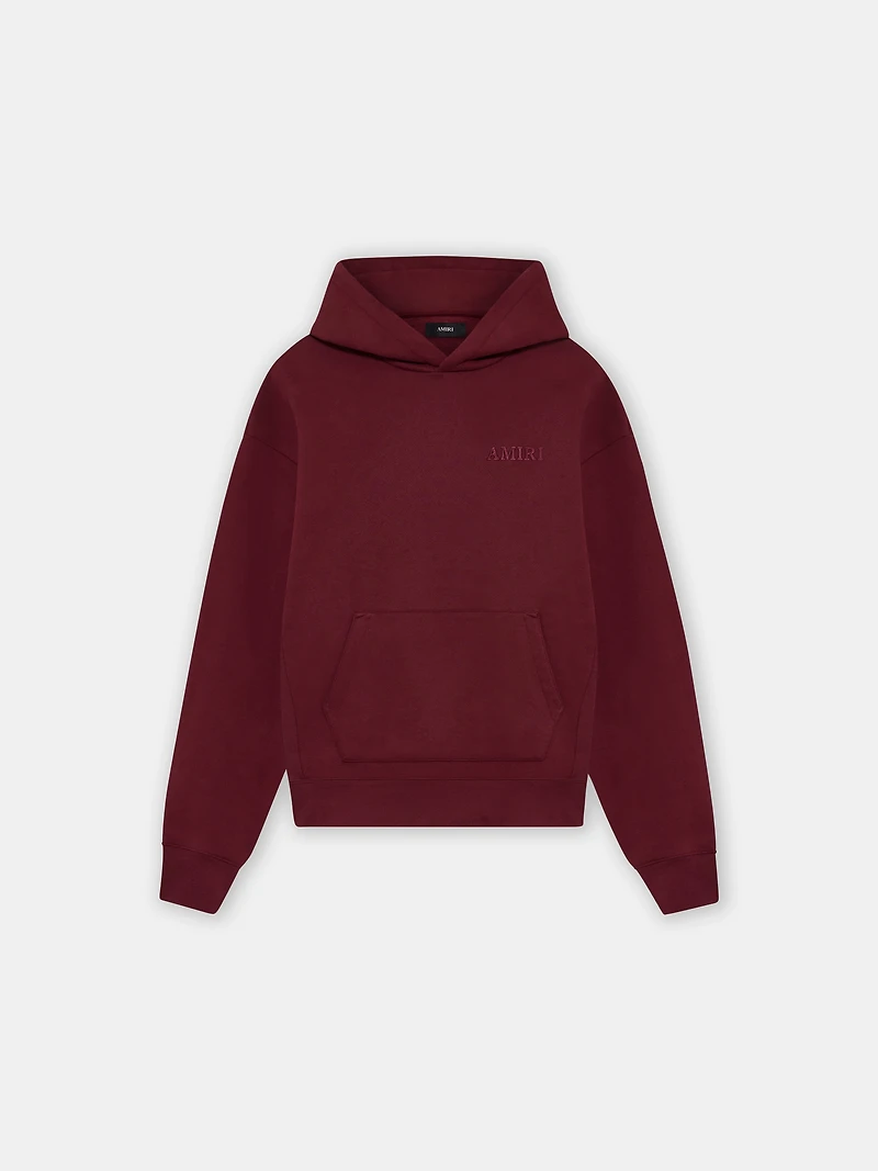 AMIRI OVERSIZED HOODIE - Aged Port