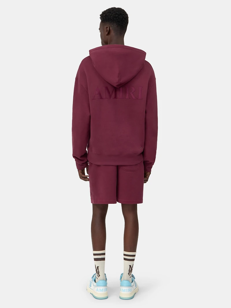 AMIRI OVERSIZED HOODIE - Aged Port