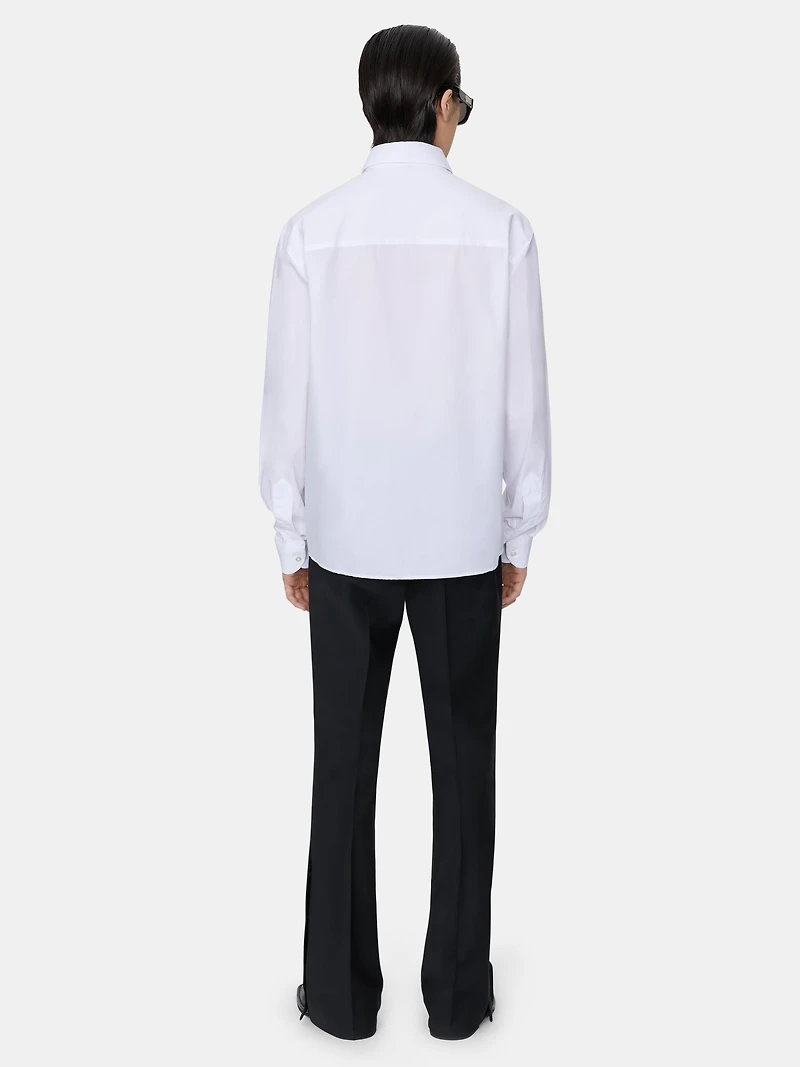 POPLIN DRESS SHIRT - White