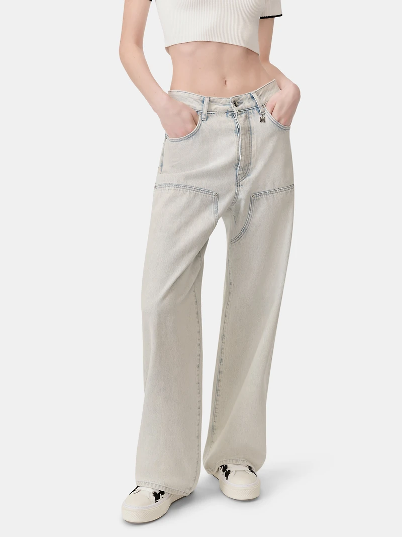 WOMEN - WOMEN'S CARPENTER JEAN Bleached Indigo