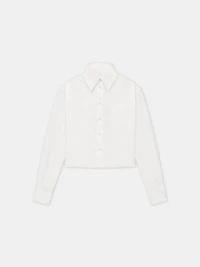 WOMEN - WOMEN'S AMIRI POPLIN SHIRT Alabaster