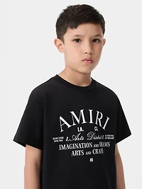 KIDS - KIDS' AMIRI ARTS DISTRICT TEE Black