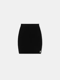 WOMEN - WOMEN'S MA MINI SKIRT Black