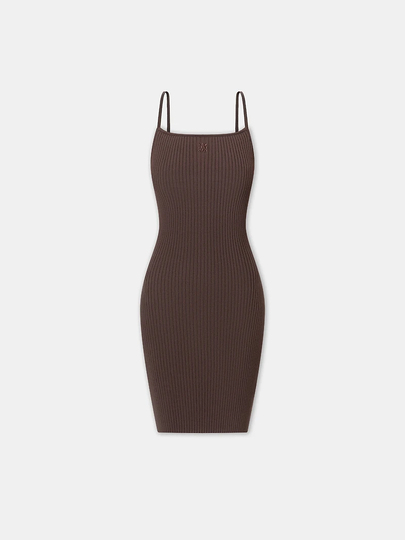 WOMEN - WOMEN'S MA TANK MINI DRESS Walnut Brown