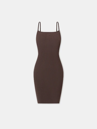 WOMEN - WOMEN'S MA TANK MINI DRESS Walnut Brown