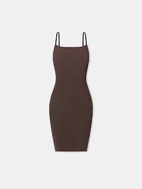 WOMEN - WOMEN'S MA TANK MINI DRESS Walnut Brown