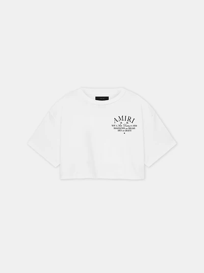 WOMEN - WOMEN'S ARTS DISTRICT CROPPED TEE White