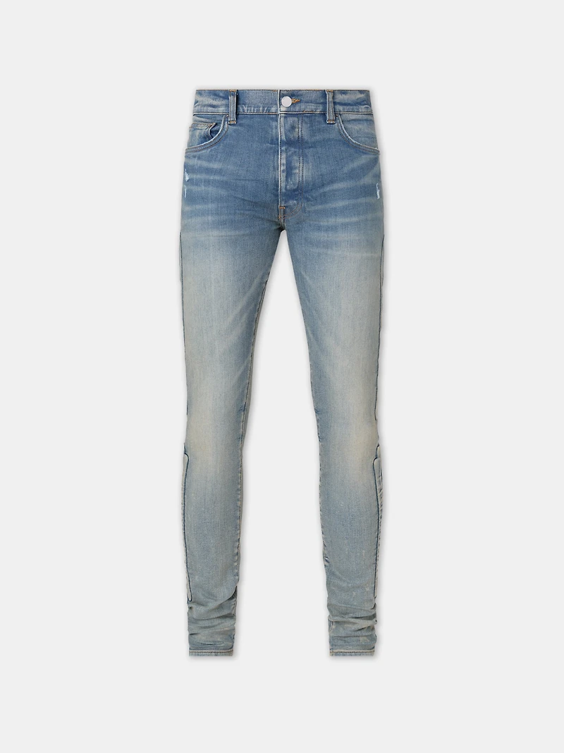 3D BONES SKINNY JEAN - Clay Indigo