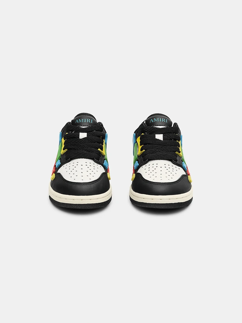 KIDS - KIDS' SKEL TOP LOW TODDLER Black Multi