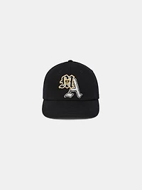 VARSITY PATCH CAP - Black