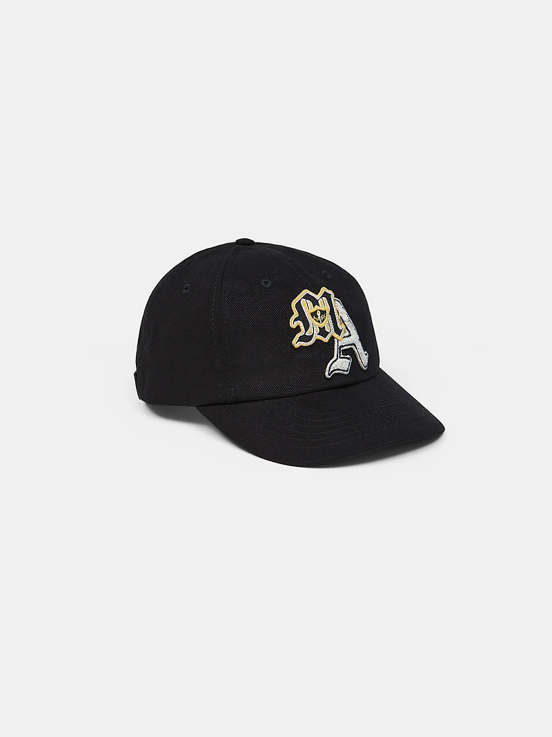 VARSITY PATCH CAP - Black
