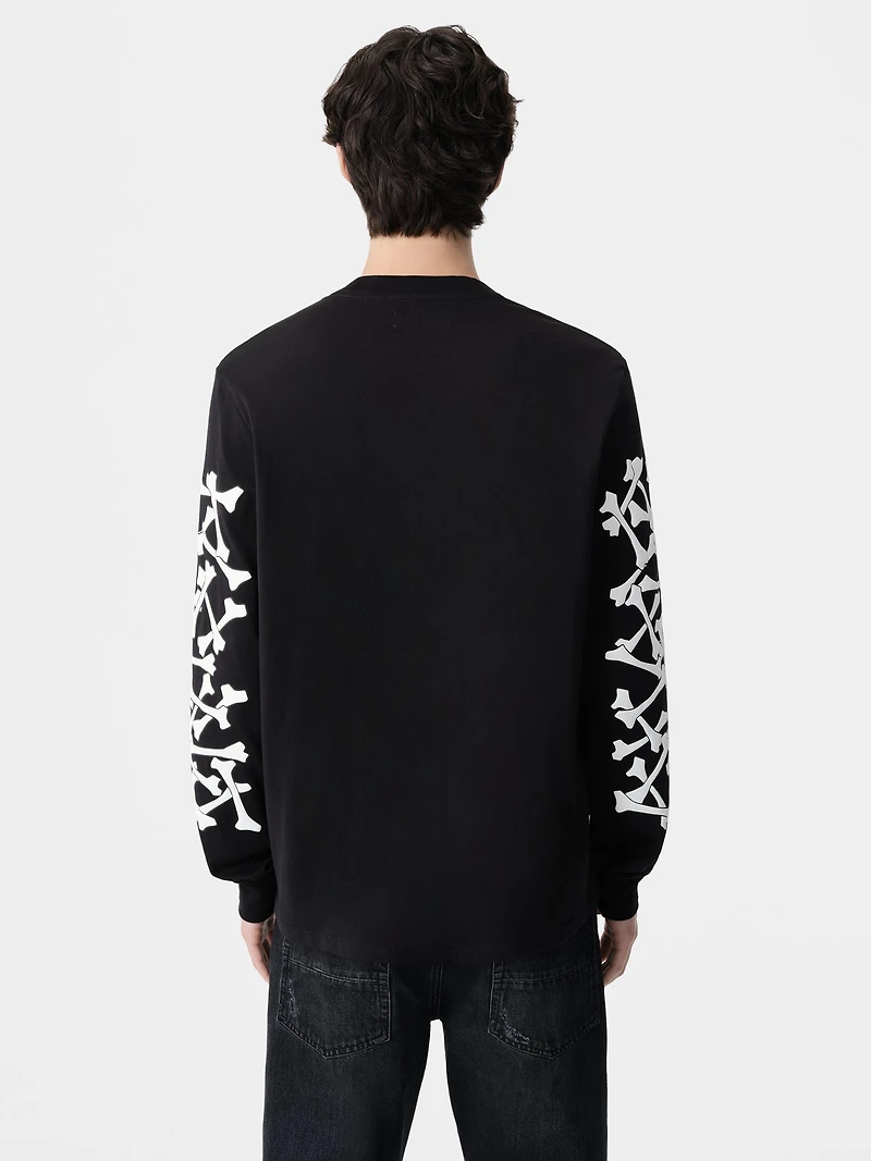 BONES STACKED LONG SLEEVE TEE