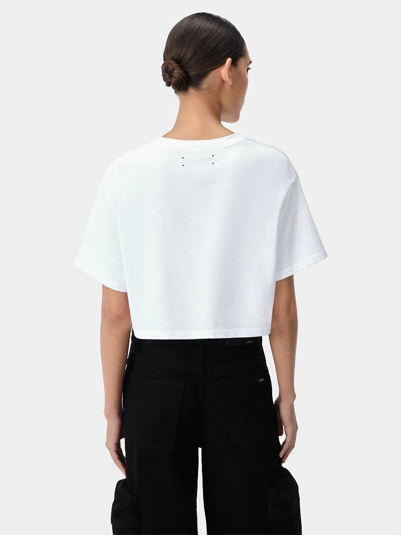 WOMEN - WOMEN'S ARTS DISTRICT CROPPED TEE White