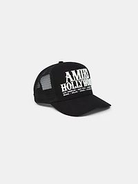 AMIRI HOLLYWOOD TRUCKER HAT - Black