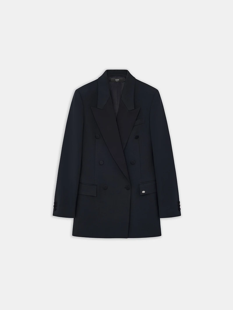 WOMEN - WOMEN'S DOUBLE-BREASTED BLAZER BLACK
