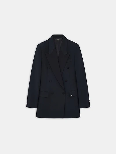 WOMEN - WOMEN'S DOUBLE-BREASTED BLAZER BLACK