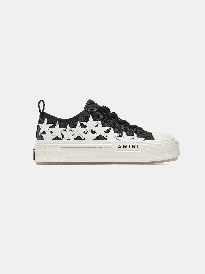 WOMEN - WOMEN'S GLITTER STARS COURT LOW Black