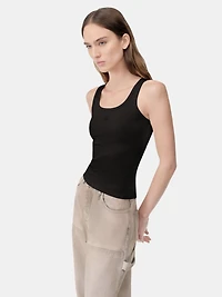 WOMEN - WOMEN'S MA EMBROIDERY TANK Black