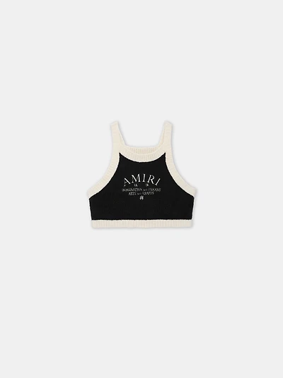WOMEN - WOMEN'S AMIRI ARTS DISTRICT TANK Black