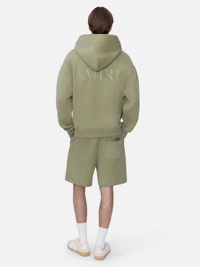 AMIRI OVERSIZED HOODIE - OLIVE