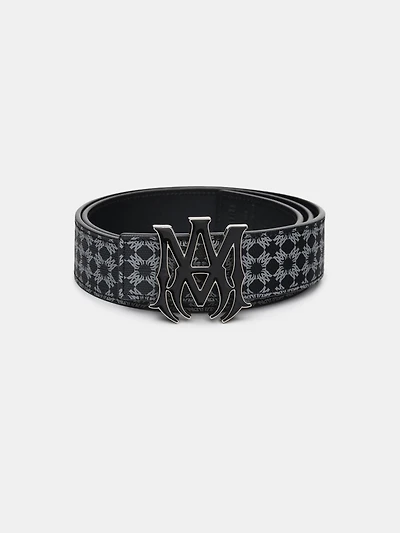 MA QUAD 4CM ENAMEL BELT - Black