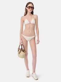 WOMEN - WOMEN'S CROCHET BIKINI Ivory