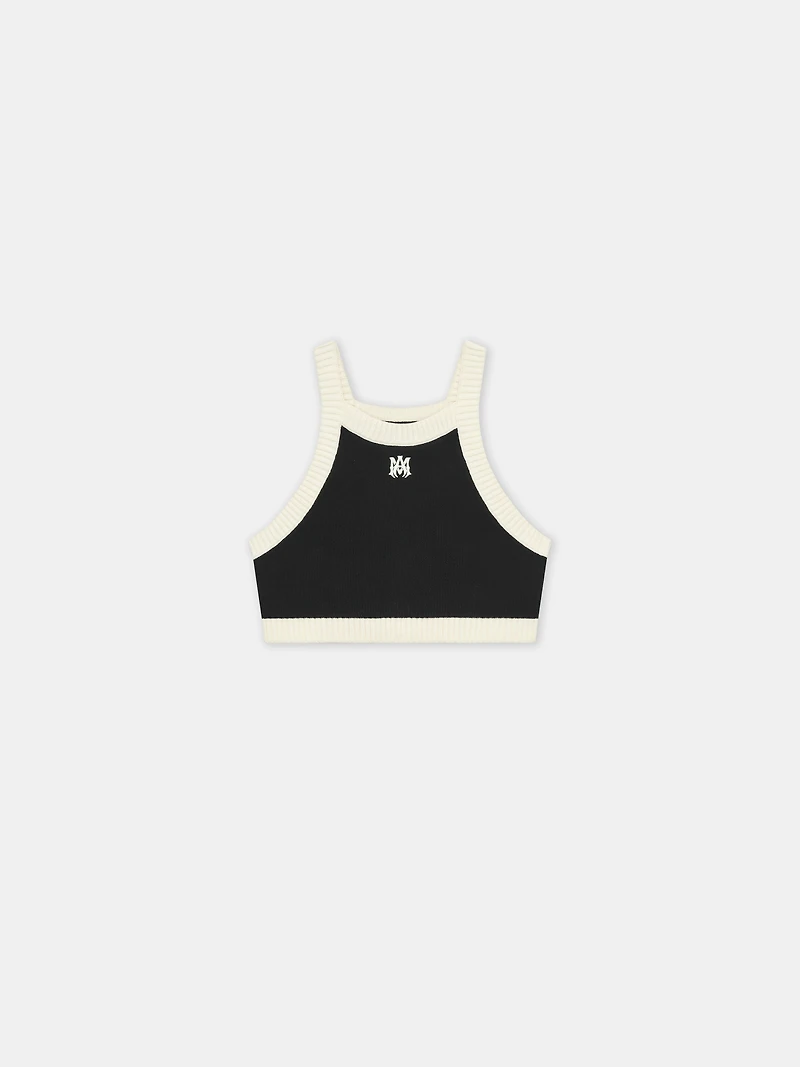 WOMEN - WOMEN'S MA CROPPED TANK Black