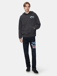 AMIRI NEON LIGHTS SLIM JEAN - DUSK BLACK