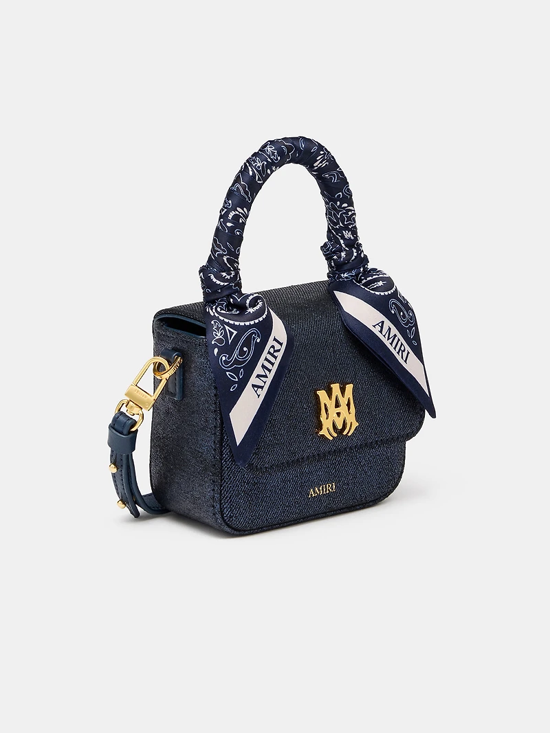 WOMEN - WOMEN'S DENIM MICRO MA BAG - WET SHIMMER