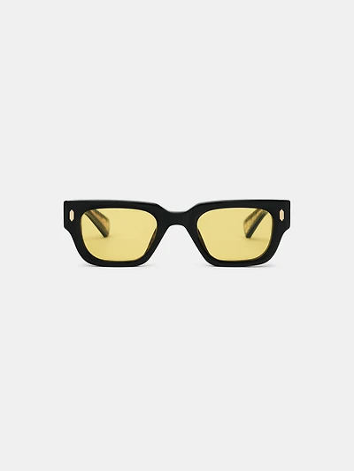 VENICE SUNGLASSES - Black Yellow